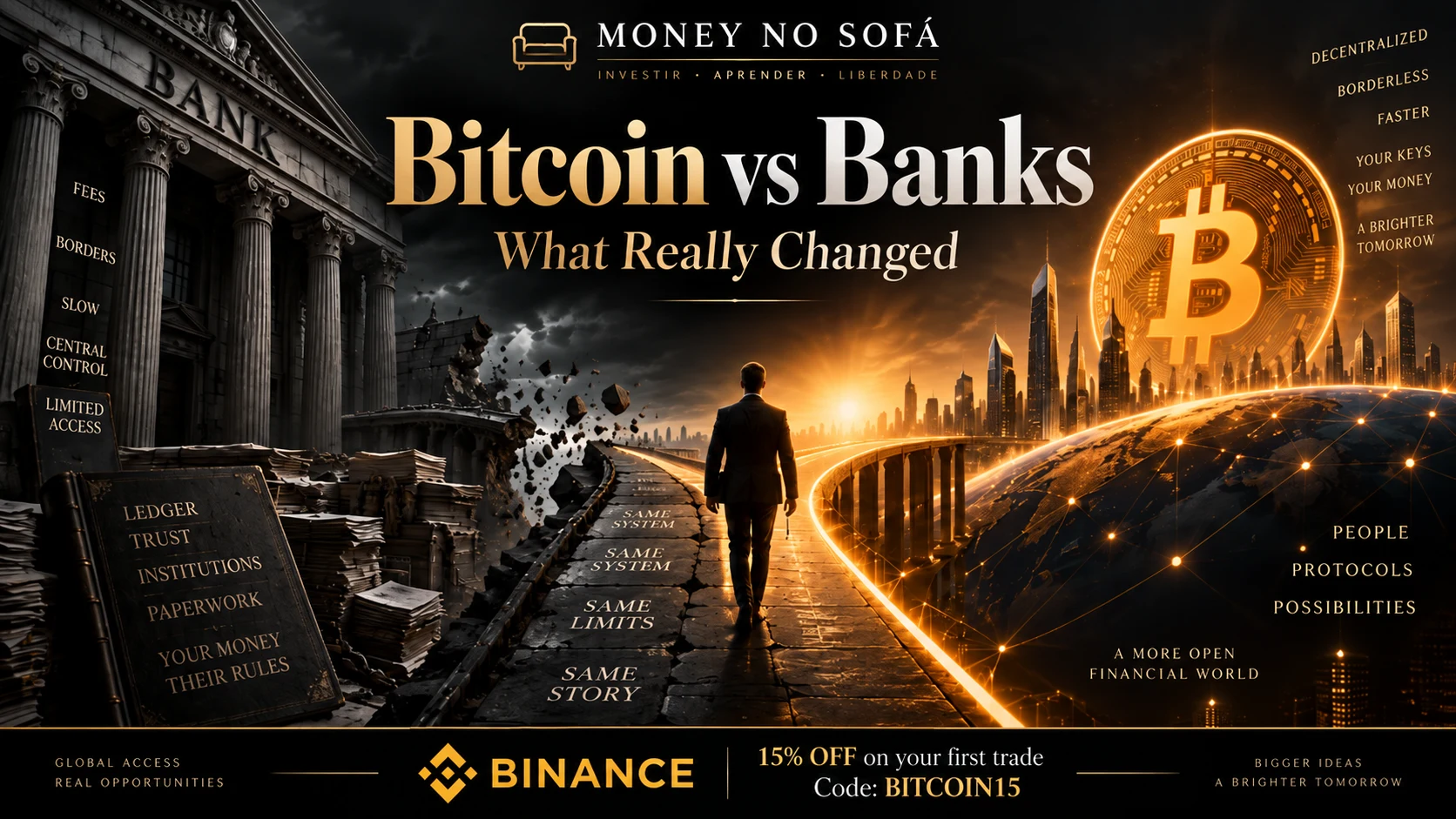Bitcoin vs banks: what really changed