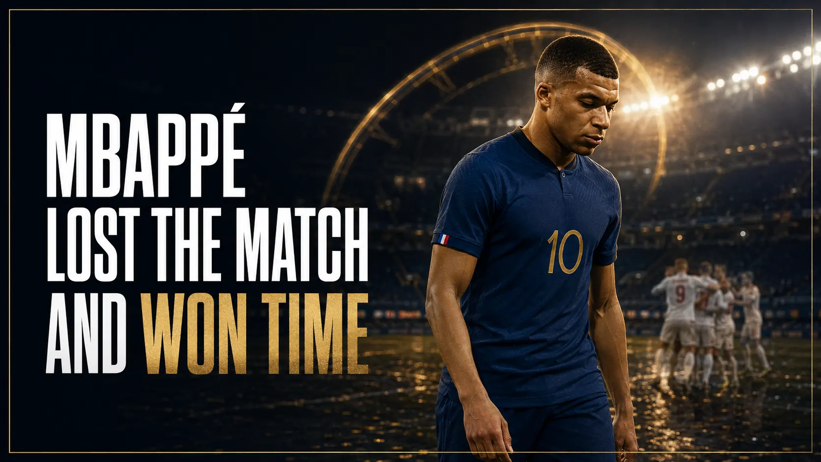 Kylian Mbappé reflects after France’s defeat while celebrating his all-time World Cup scoring record.