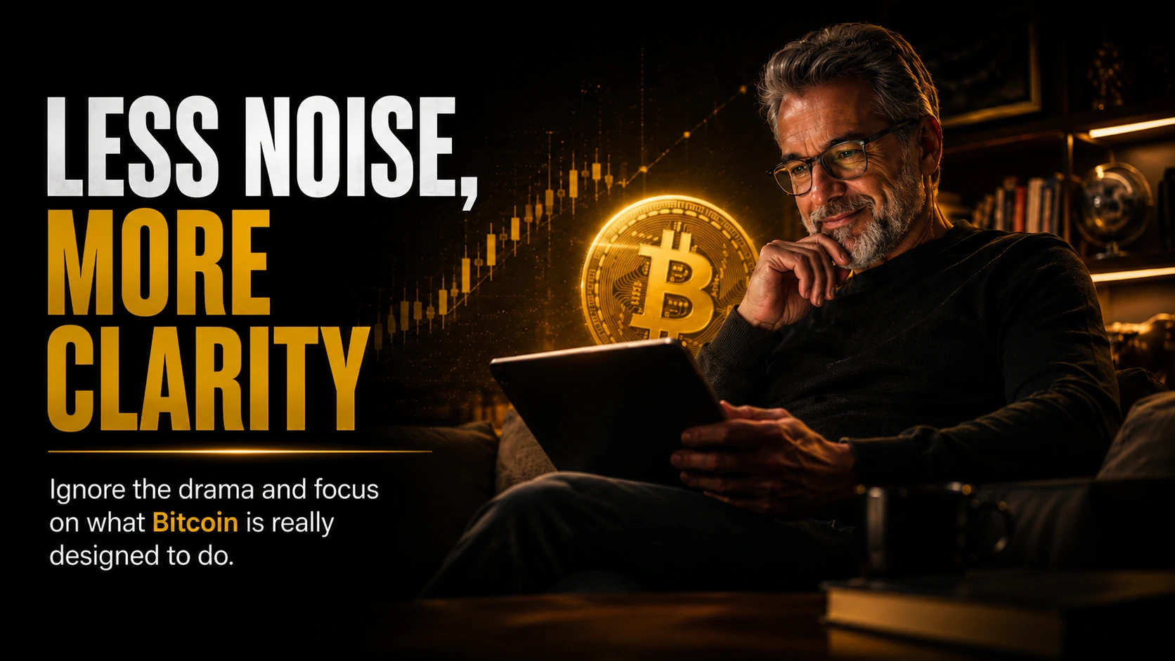 Calm Bitcoin research with less noise and more financial clarity