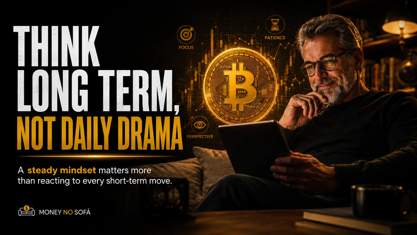 Long-term Bitcoin perspective instead of daily market drama