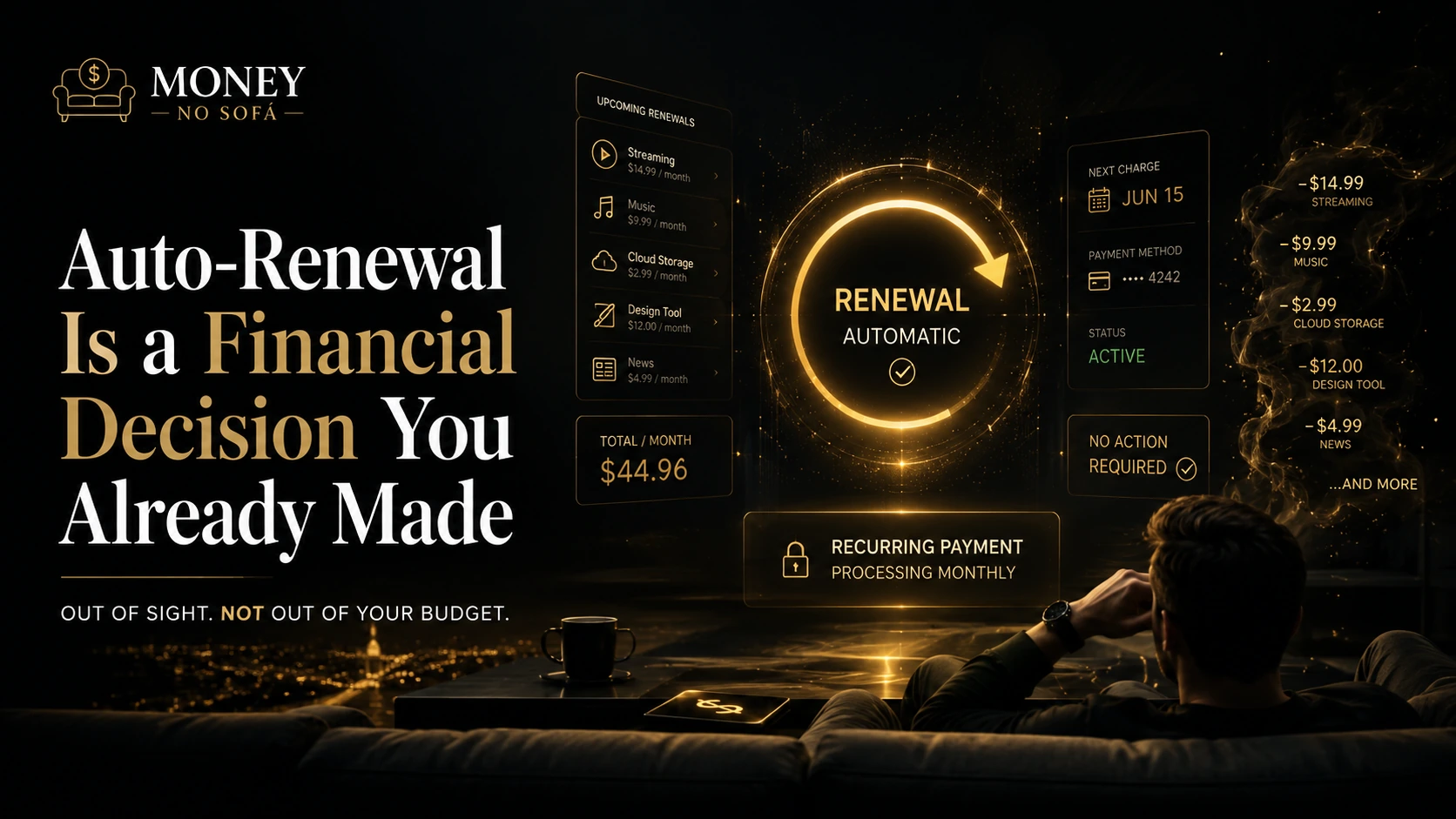 Recurring subscription charges