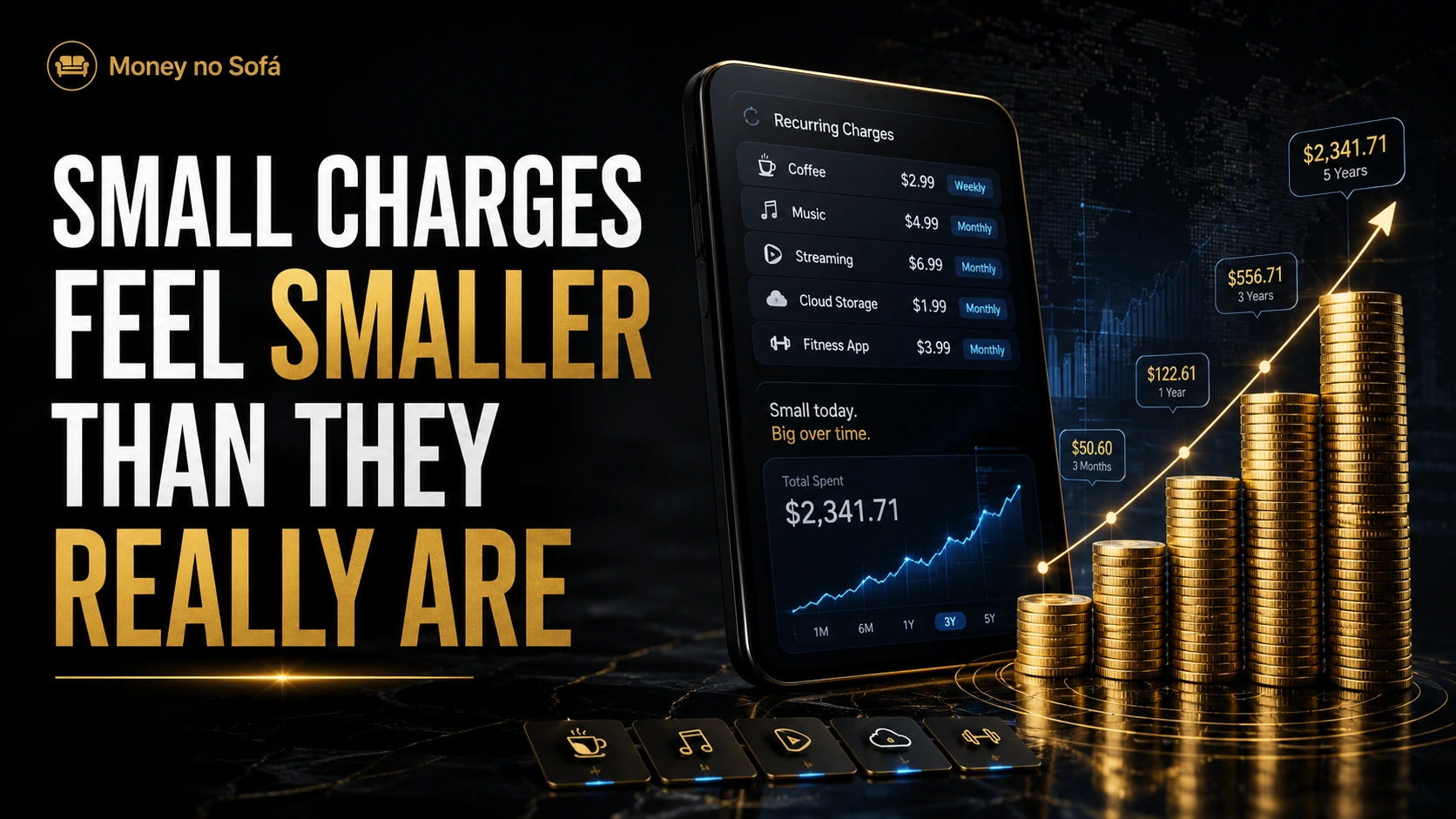 Small charges add up over time