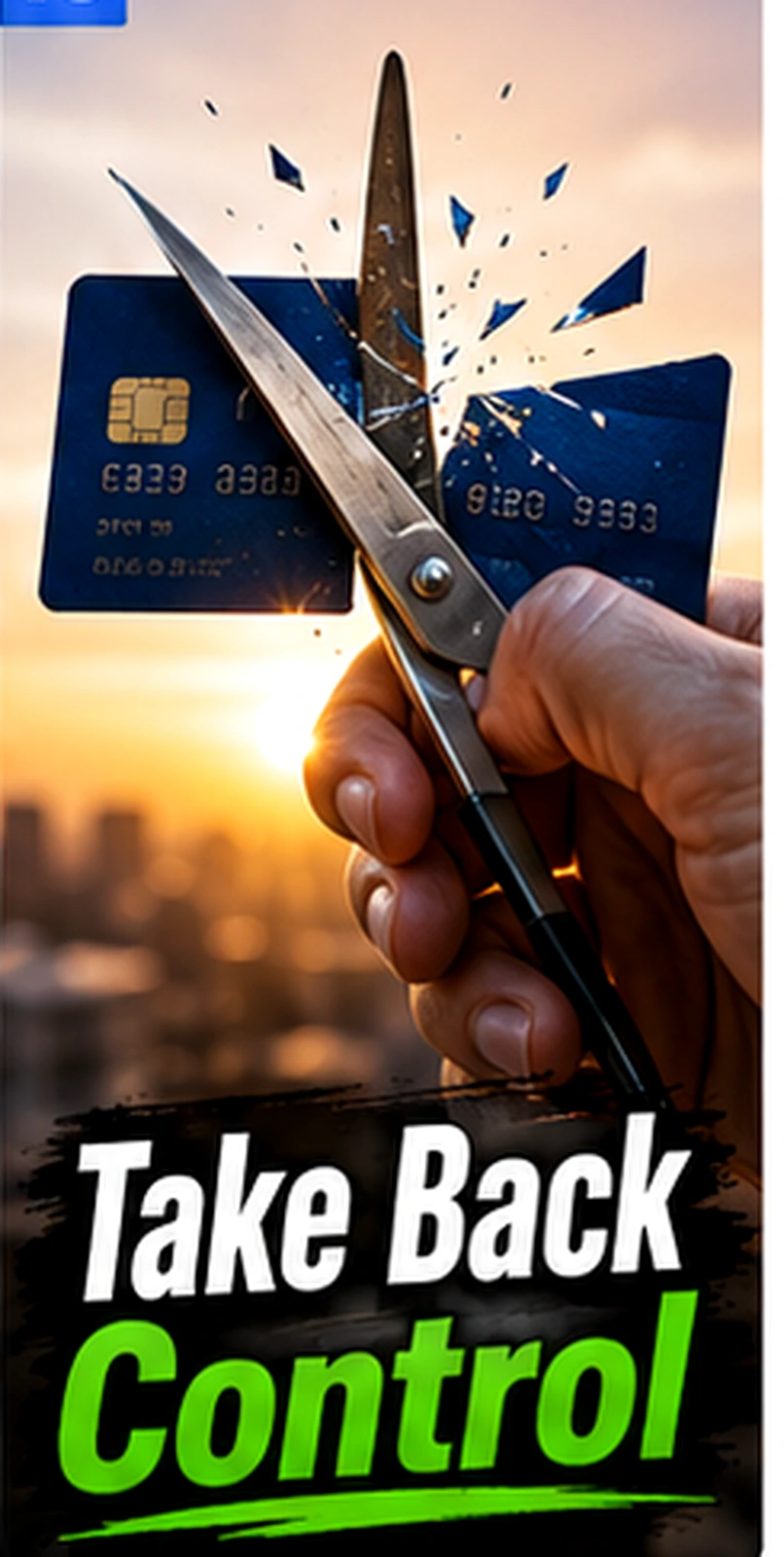 Cutting recurring payment card metaphor, control concept