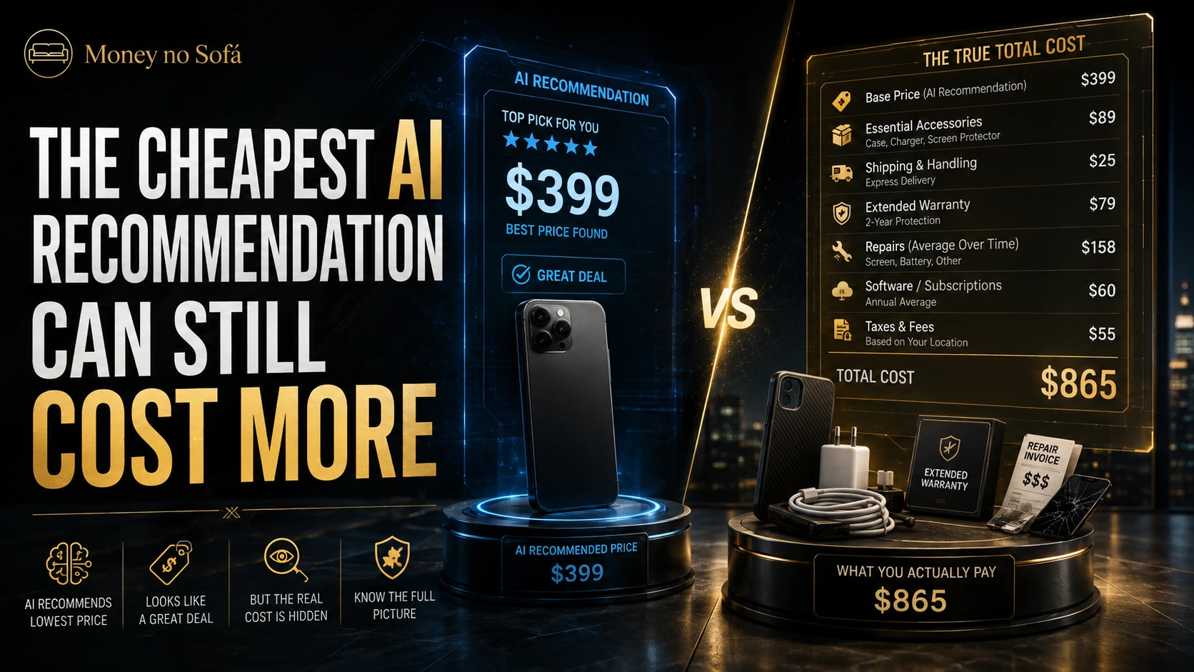 Cheapest AI recommendation can cost more
