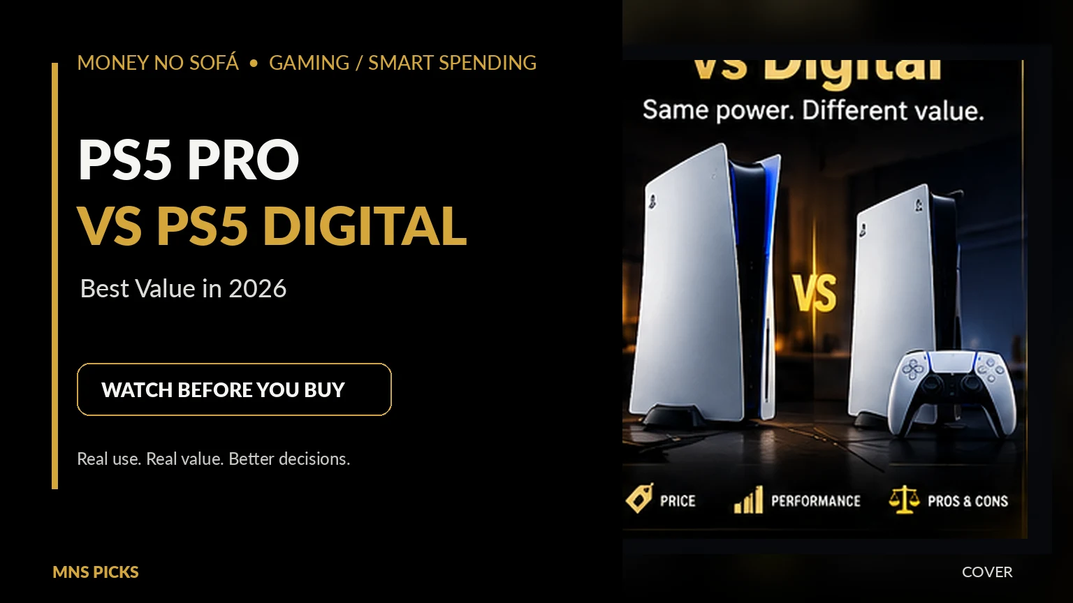 PS5 Pro vs PS5 Digital comparison for price performance and value in 2026