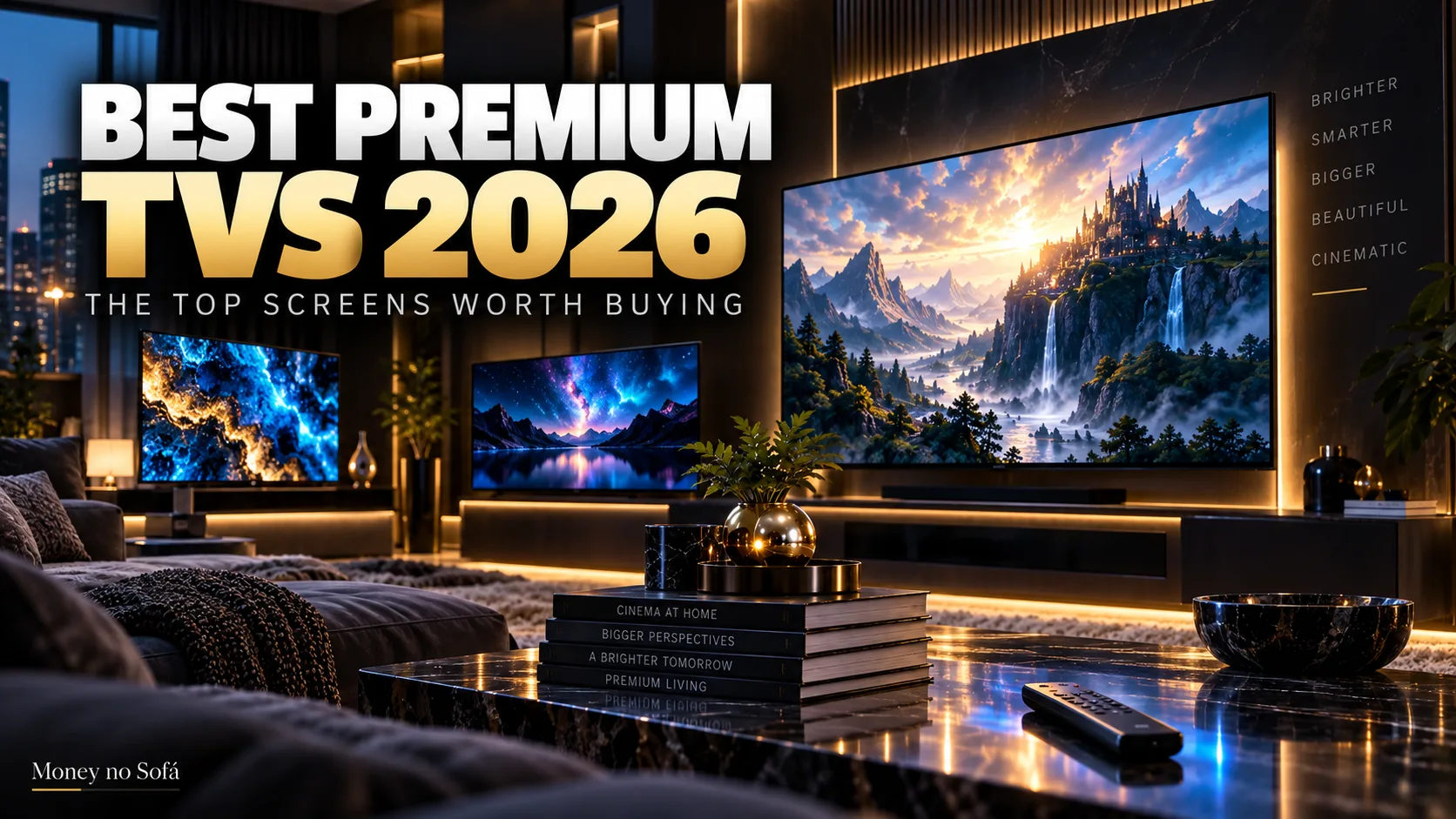 Money no Sofá — best premium tvs 2026