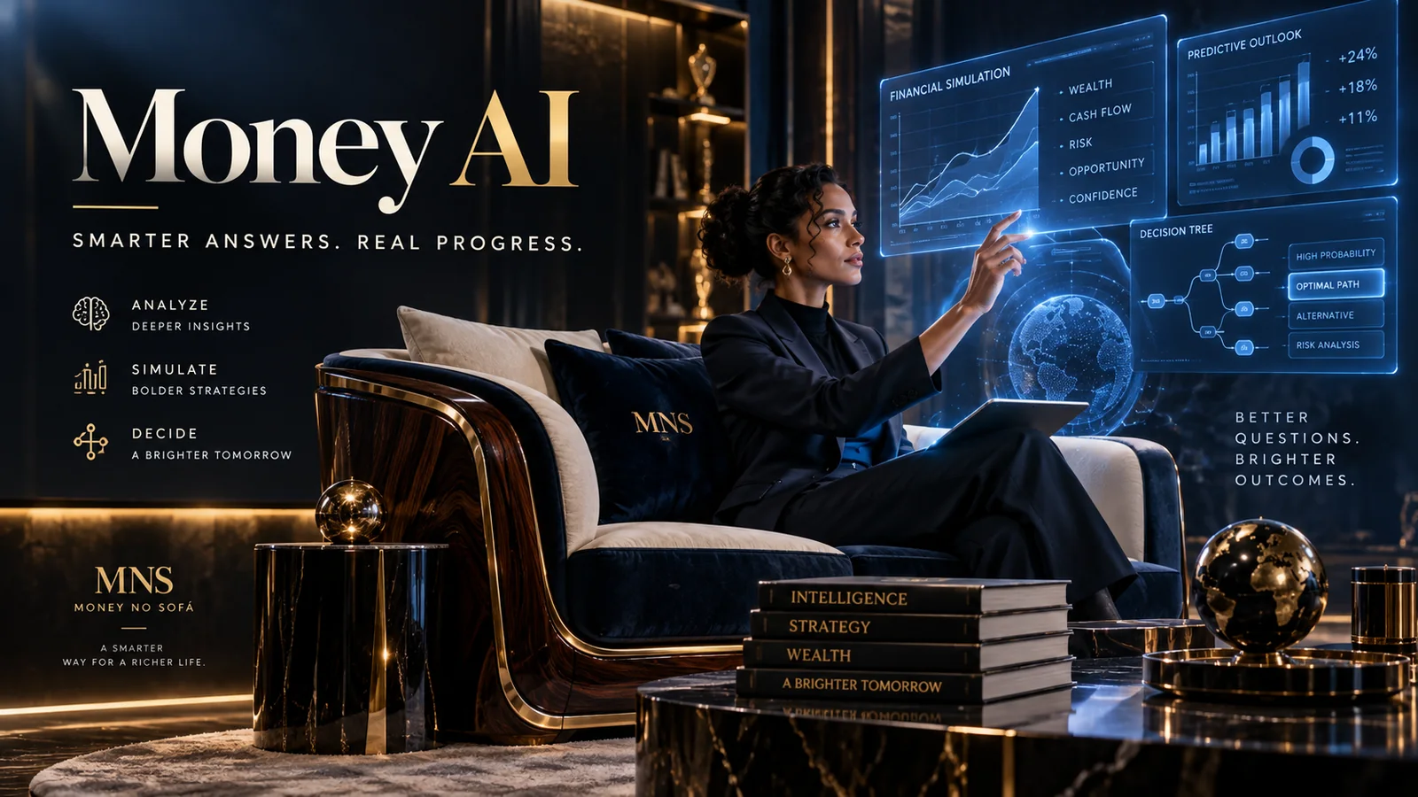 Money and AI financial risk
