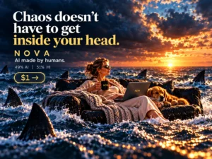 NOVA staying calm among sharks — Money no Sofá