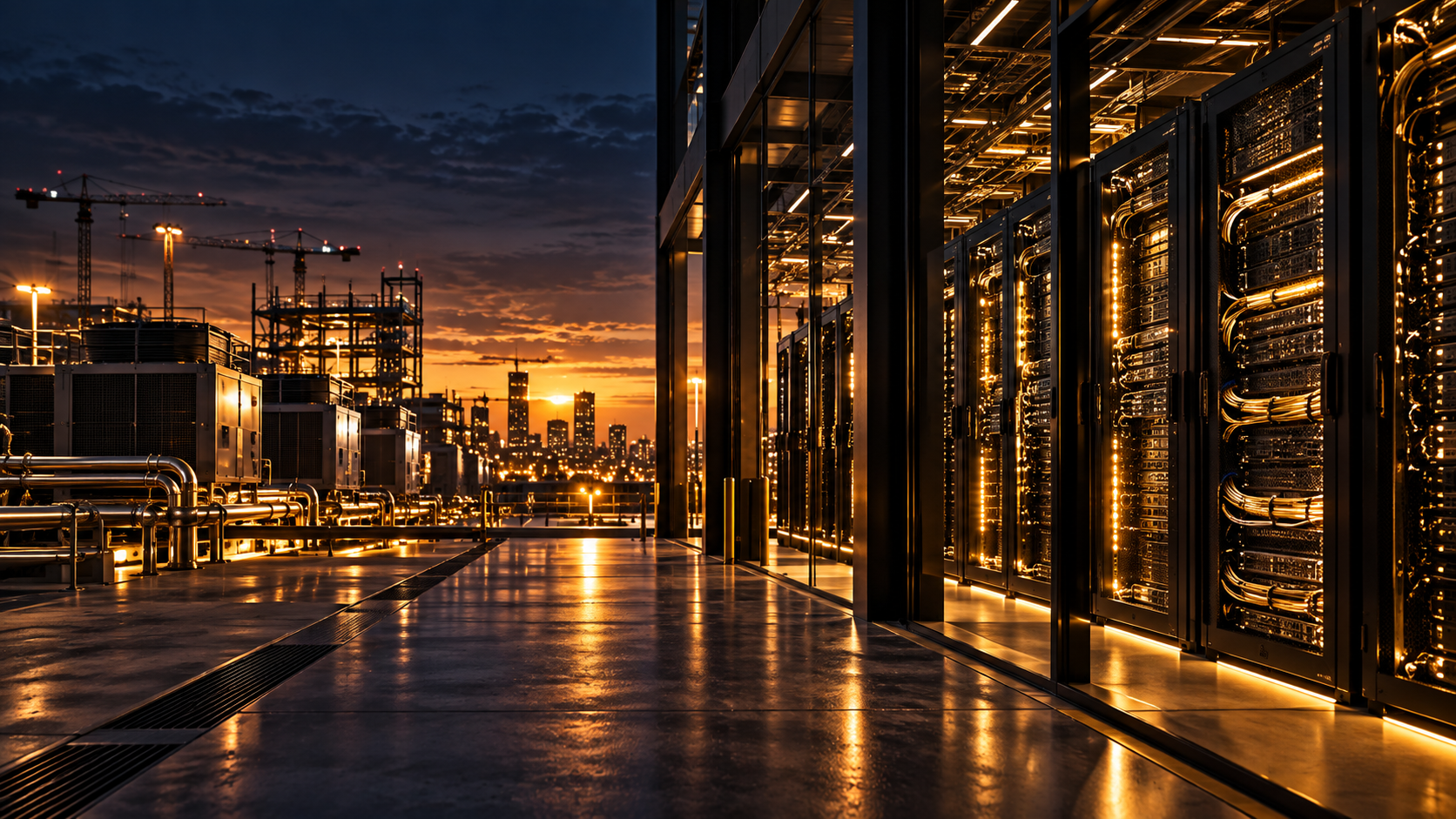 MNS generic editorial visual for AI infrastructure and data centers
