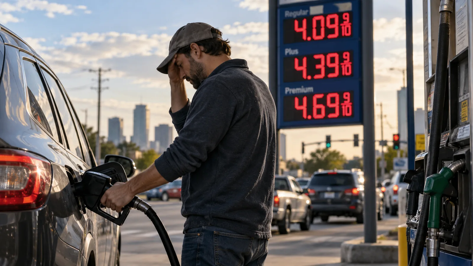 US Gas Above $4