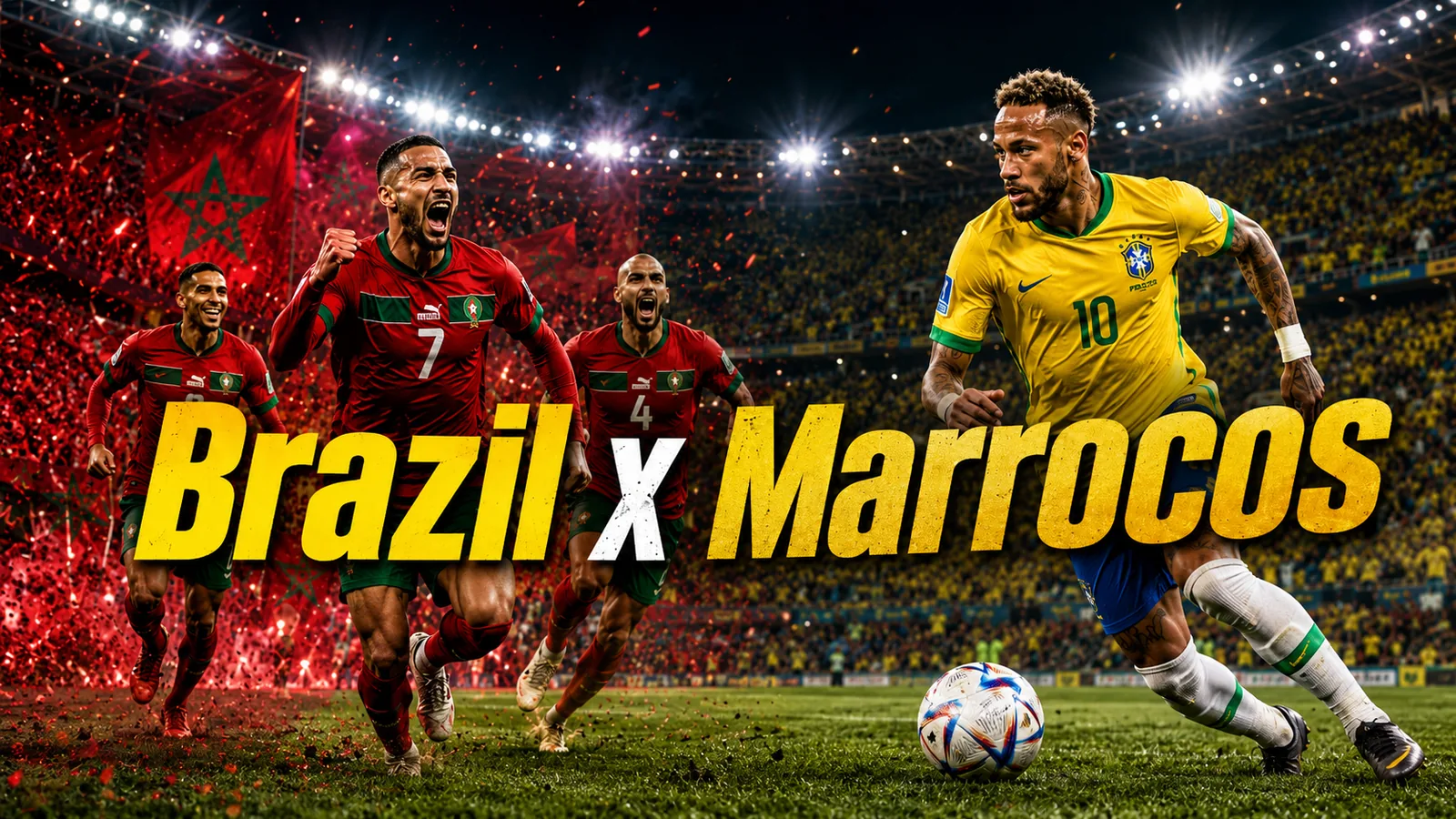 Brazil vs Morocco: The 1-1 That Shook the Sofa editorial image for Money no Sofa