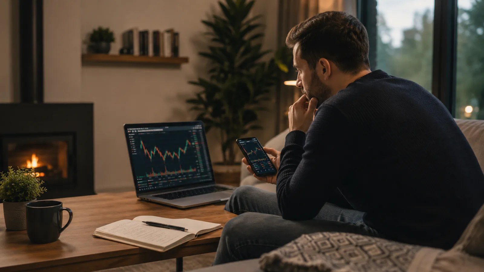 Bitcoin at Home: Risk, Patience and Clarity with Clarity editorial image for Money no Sofa