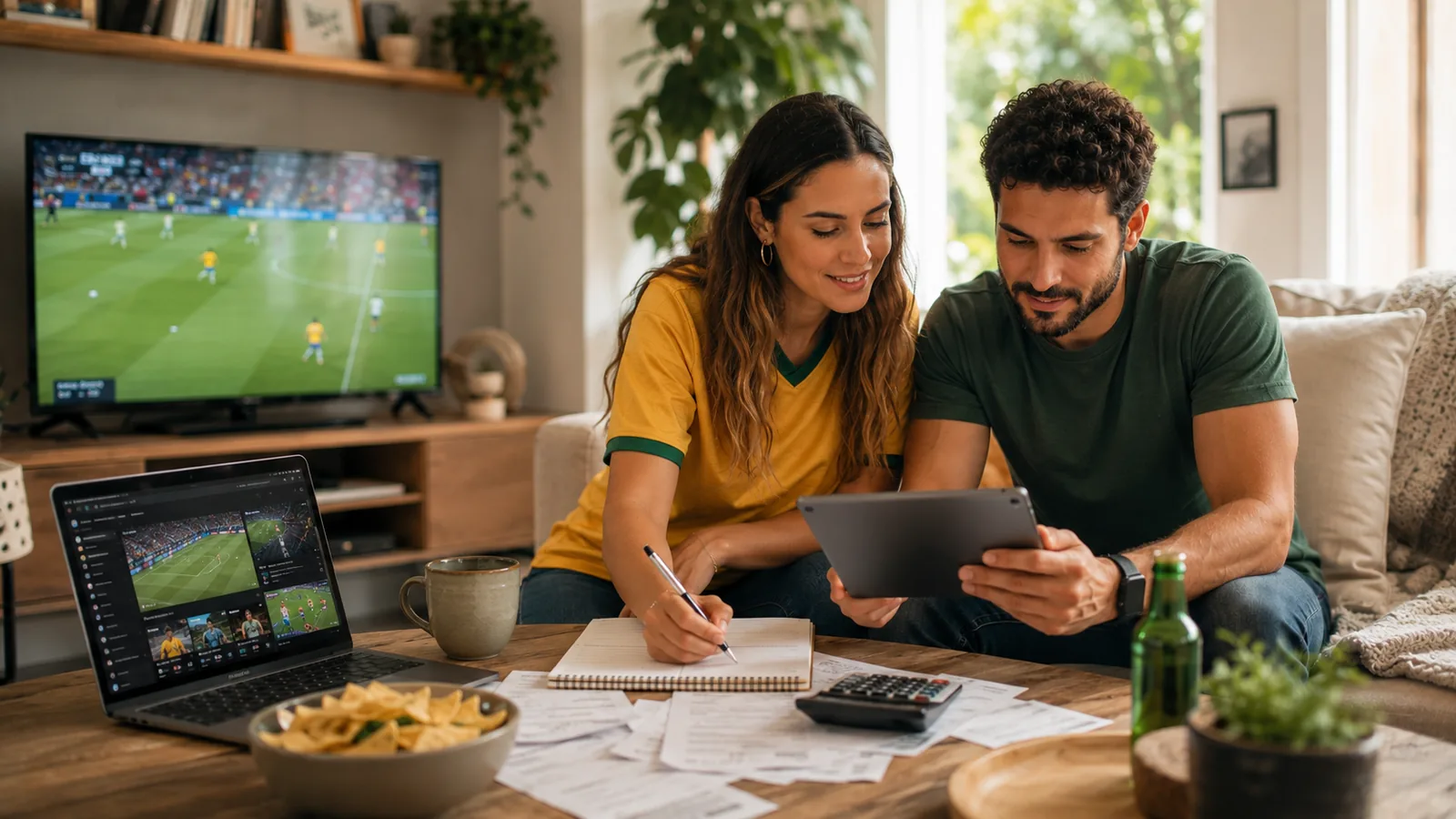 The World Cup Effect on Brazilian Family Spending Before Buying editorial image for Money no Sofa