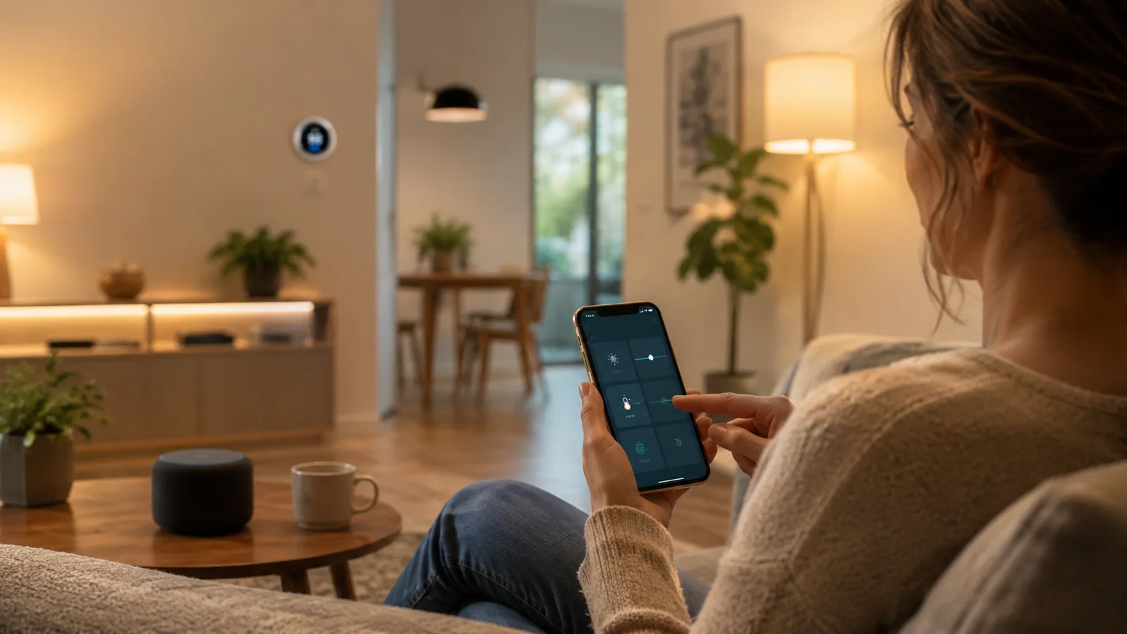 Smart Home: Where Technology Actually Saves with Clarity editorial image for Money no Sofa