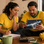 Brazil, Haiti and Scotland: Plan the Games Before Buying editorial image for Money no Sofa