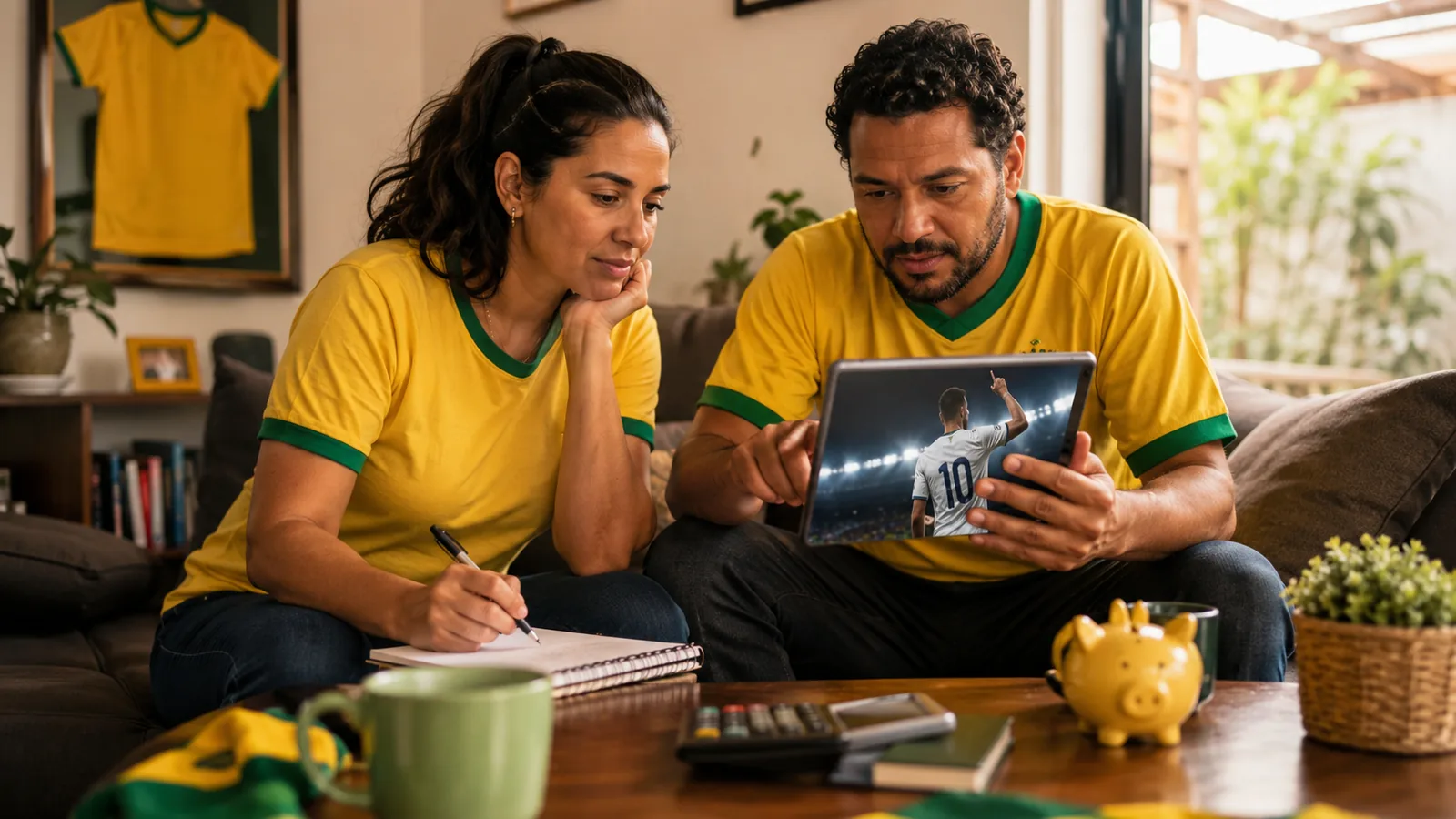 Brazil, Haiti and Scotland: Plan the Games Before Buying editorial image for Money no Sofa